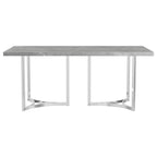 Sterling - Rectangular Dining Table - Gray