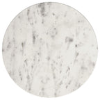 Haven - Round Genuine White Marble Top Table