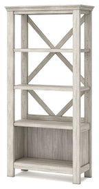 Carynhurst - Large Bookcase - Whitewash