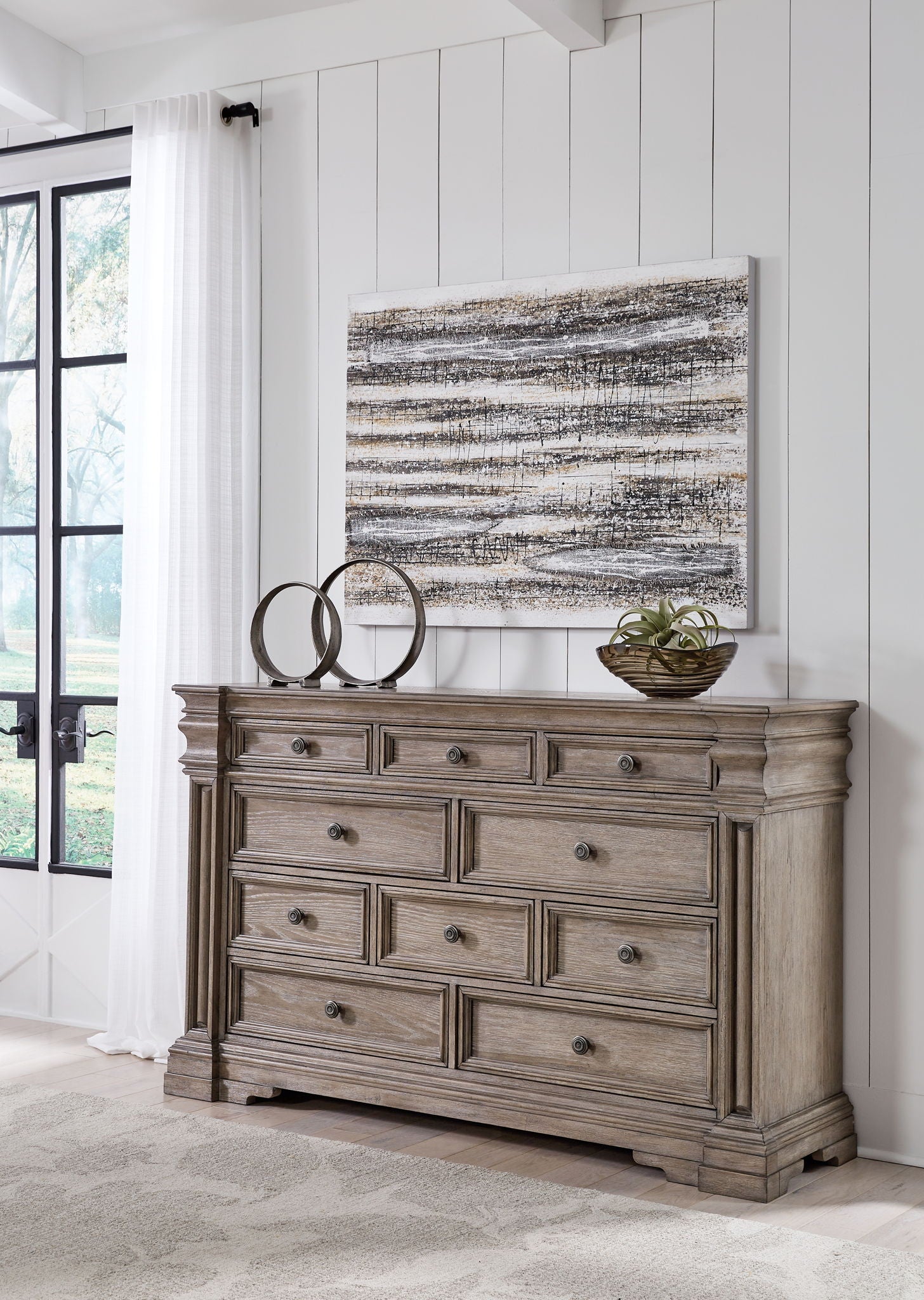 Blairhurst - Dresser - Light Grayish Brown