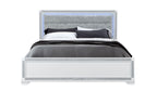 Soleil - King Bed - White