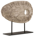 Dashburn - Sculpture - Antique White / Black