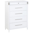 Gracemont - 5-Drawer Bedroom Chest Of Drawers - White