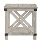 Carynhurst - Rectangular End Table - Whitewash