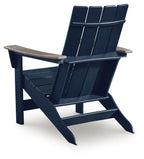 East Beach - Adirondack Chair - Black / Beige
