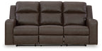 Lavenhorne - Rec Sofa W/Drop Down Table - Granite