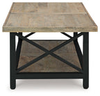 Bristenfort - Rectangular Cocktail Table - Brown / Black