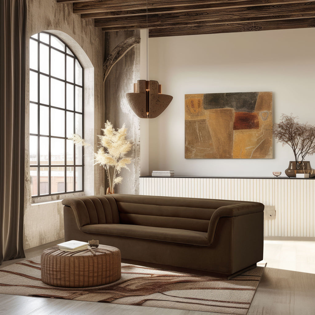 Cascade - Velvet Sofa