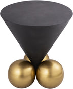 Naples - End Table - Gray Cement