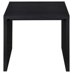 Knapp - Engineered Wood Square Side End Table - Black