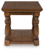 Sturlayne - Rectangular End Table - Brown