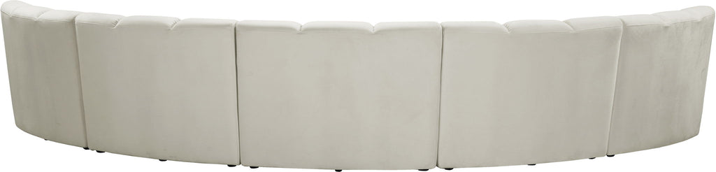 Infinity - 5 Piece Velvet Modular Sectional