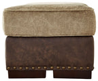 Alesbury - Ottoman - Chocolate