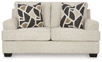 Heartcort - Loveseat - Quartz