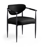 Virella - faux Leather Upholstered Dining Chair (Set of 2) - Black Base