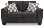 Loreo - Loveseat - Ebony
