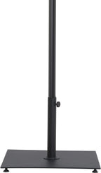 Amalfi - Aluminum Patio Umbrella - Black Base / Black Pole