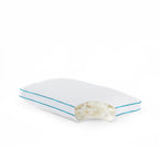 Malouf - Shoulder Cutout Foam & Fiber Pillow With PE Cover