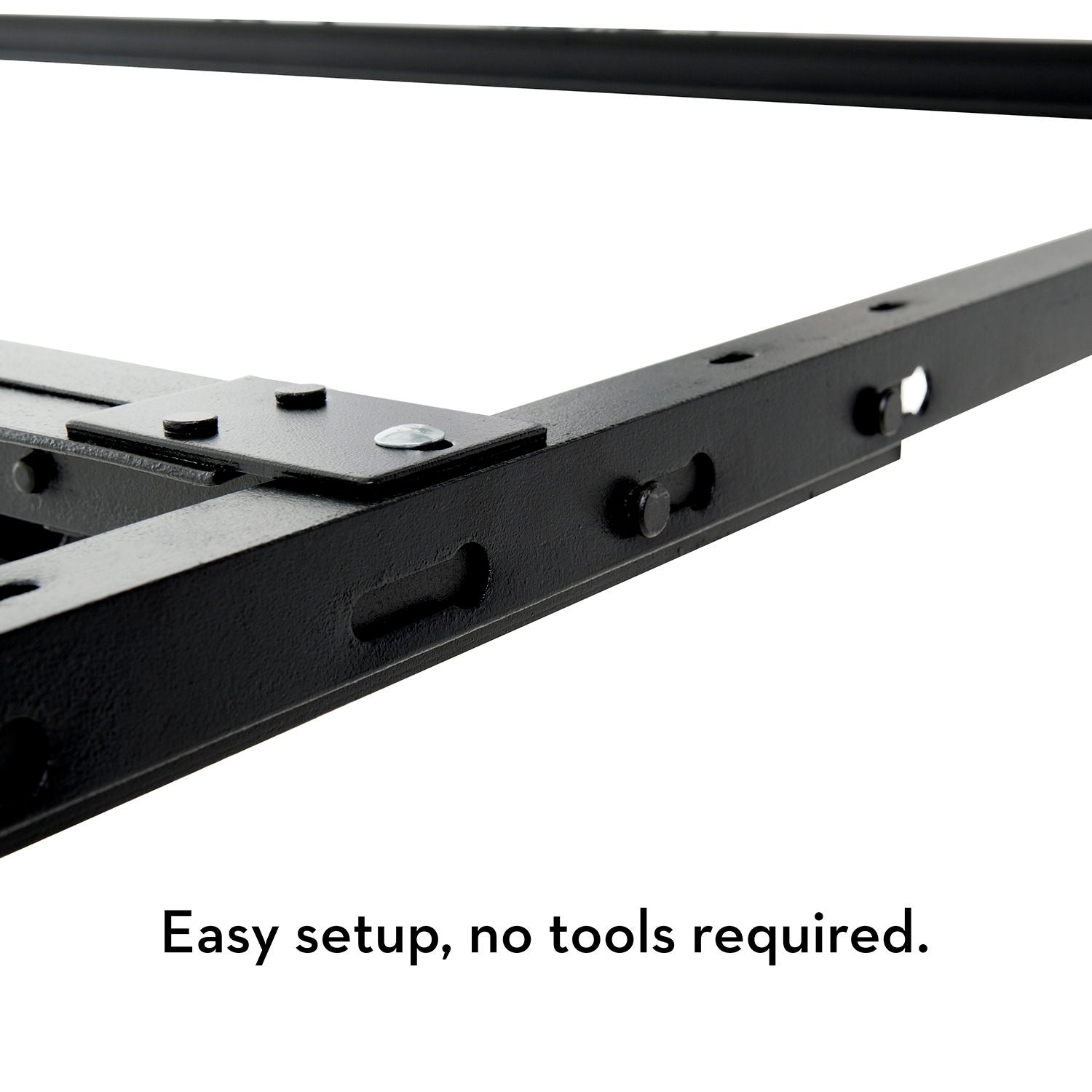 Twin Over Full Adjustable Bed Frame - Wheels