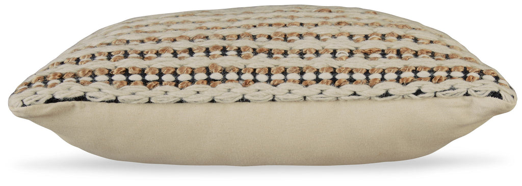 Nealington - Pillow (Set of 4) - Brown / Black / White