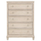 Pembroke - 5-Drawer Chest Of Drawers - Washed Oak