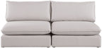 Mackenzie - Modular Sofa Armless - 2 Seats