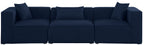 Cube - Linen Modular 3 Seat Sofa