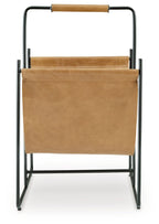 Faronworth - Magazine Rack - Brown / Black