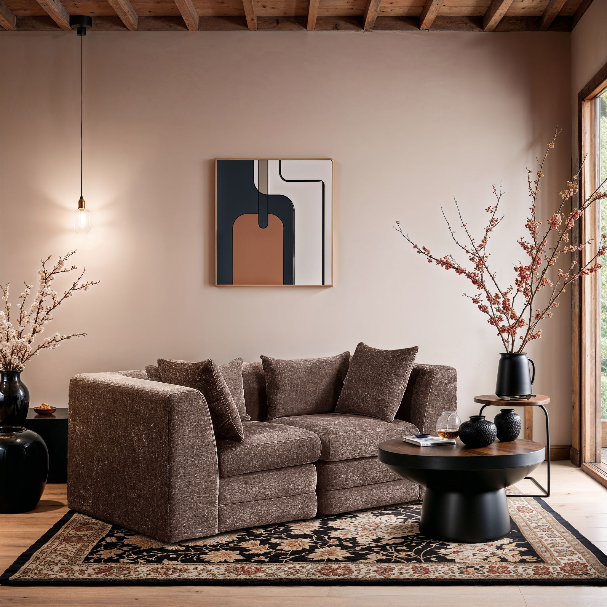 Stellar - 2 Piece 76" Upholstered Modular Loveseat