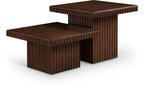 Spencer - Oak Veneer 2 Piece Coffee Table