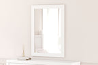 Mollviney - Bedroom Mirror - White