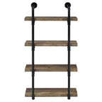 Elmcrest - 4-Shelf Wall Bookshelf