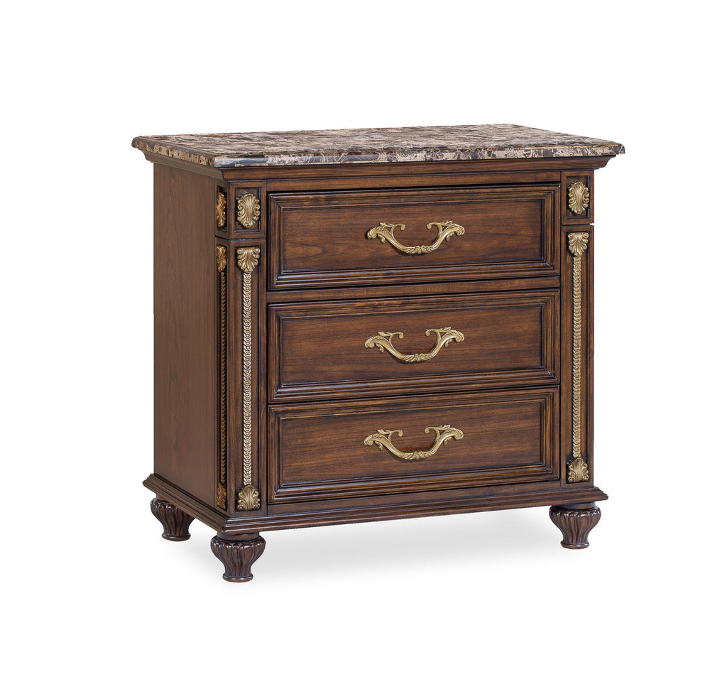 Marya - Nightstand - Light Brown