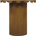 Dahlia - Solid Wood And Natural Cane Table