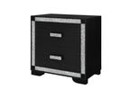 Soleil - Nightstand - Charcoal