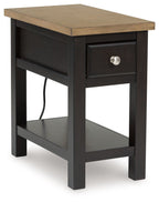 Drazmine - Chair Side End Table - Brown