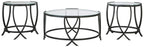 Tarrin - Occasional Table Set (Set of 3) - Black