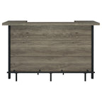 Bellemore - Freestanding Home Bar Wine Cabinet - Gray Driftwood