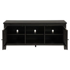 Concord - 2-Door TV Stand Console - Distressed Java
