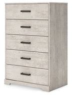 Shawburn - Five Drawer Chest - Gray