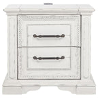 Mckinney - 2-Drawer Nightstand With Dual USB - Vintage White