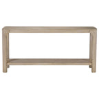 Solano - 64" Entryway Console Sofa Table - Weathered Mango