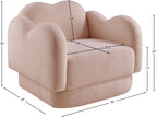 Bloom - Teddy Fabric Chair