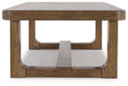 Cabalynn - Rectangular Cocktail Table - Light Brown