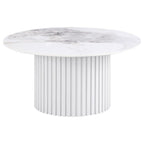 Rowena - Faux Marble Coffee Table Set