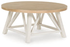 Fawndell - Occasional Table Set (Set of 3) - Antique White / Brown