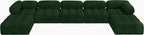Ames - 7 Piece Fabric Modular U-Shaped Sectional