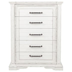 Mckinney - 5-Drawer Bedroom Chest Of Drawers - Vintage White