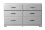 Stelsie - Dresser, Mirror - White