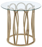 Monett - Round Glass Top Table